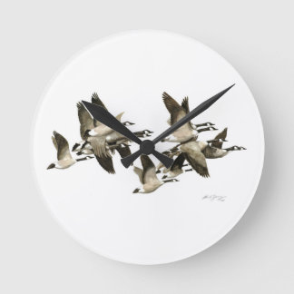 Canada Geese Wall Clock
