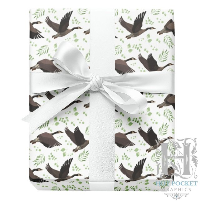Canada Geese Wrapping Paper (Creator Uploaded)