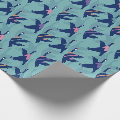 Canada Geese Wrapping Paper