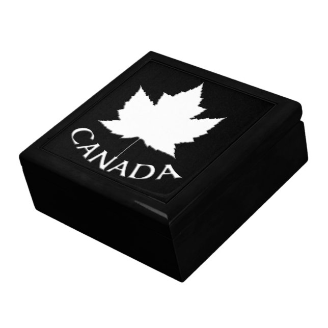 Canada Gift Box Canada Maple Leaf Jewelry Boxes (Side)