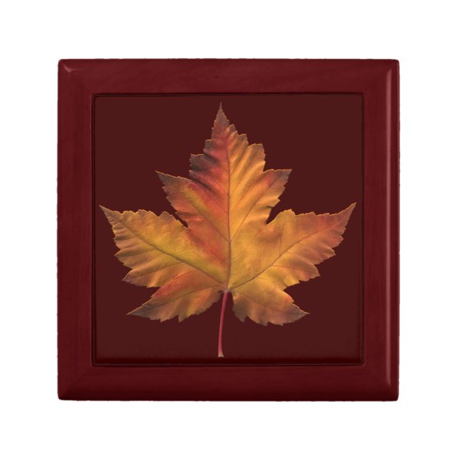 Canada Gift Box Canada Souvenir Canada Jewelry Box (Front)