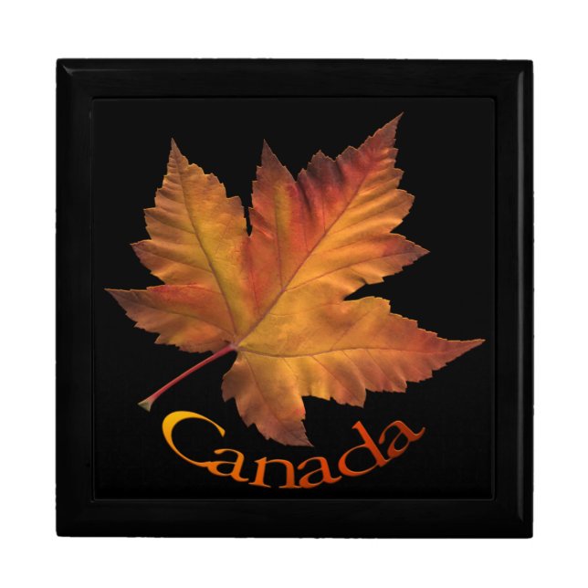 Canada Gift Box Canada Souvenir Canada Jewelry Box (Front)