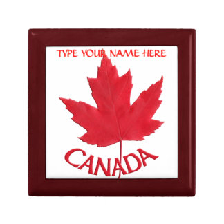 Canada Gift Box Custom Canada Souvenir Jewelry Box