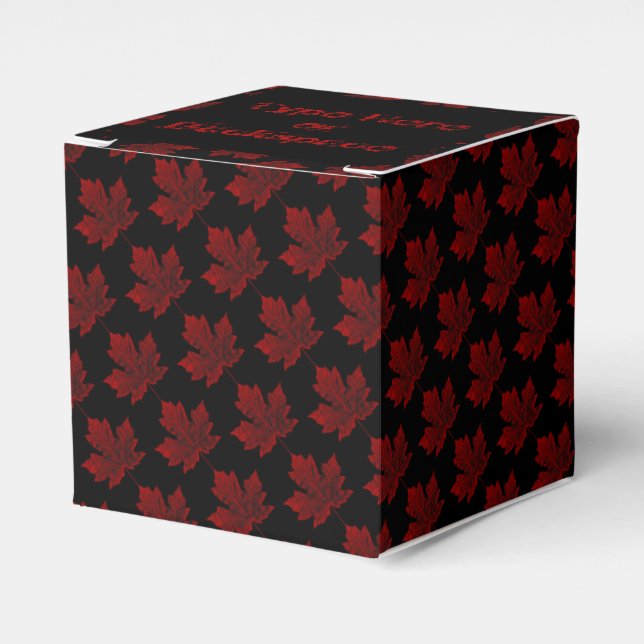 Canada Gift Box Personalize Cool Canada Gift Boxes (Front Side)