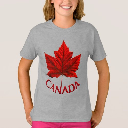 Canada Girls T_shirt Custom Canada Shirt