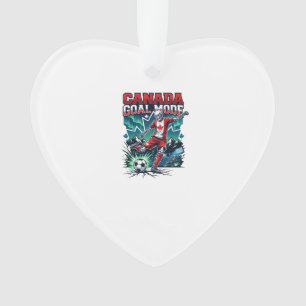Canada Goal Mode Skeleton Striker Nations Dynamic Ornament