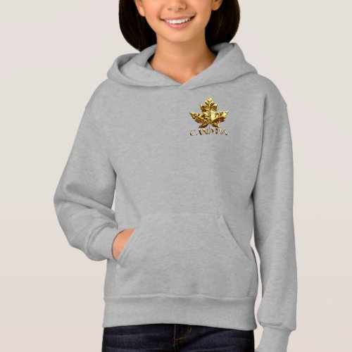 Canada Gold Medal Girls Canada Hooded Jackets