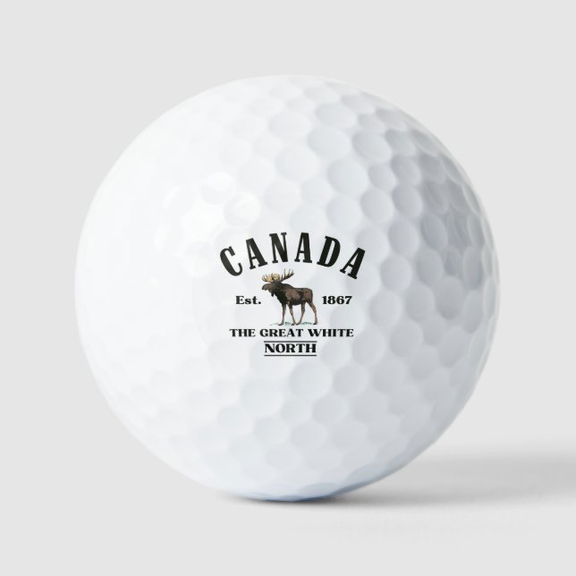 Canada  golf balls (Front)