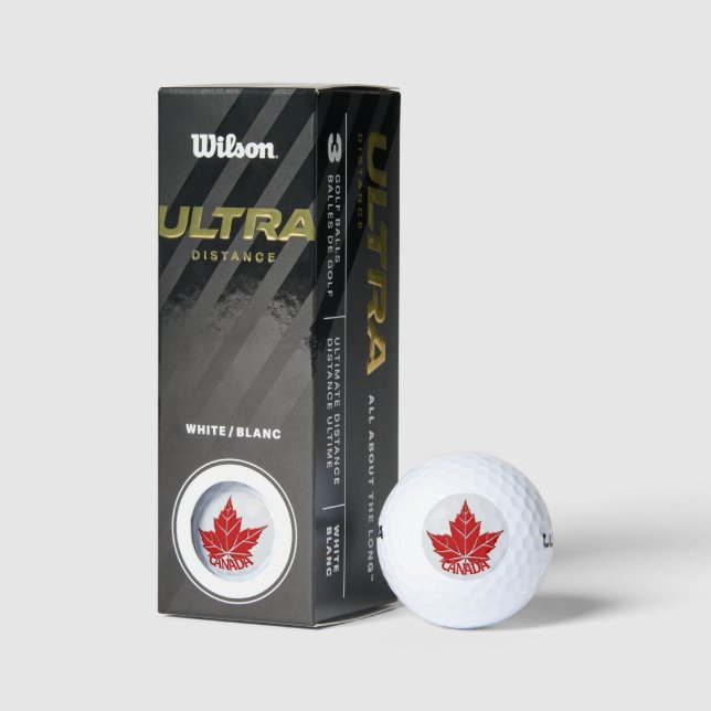 Canada Golf Balls Customized Canada Golf Gifts (Packaging)