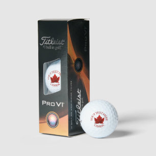 Canada Golf Balls Personalized Canada Golf Gifts