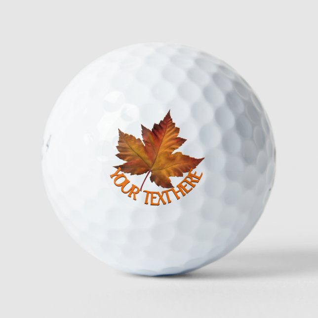 Canada Golf Balls Personalized Canada Golf Gifts (Front)