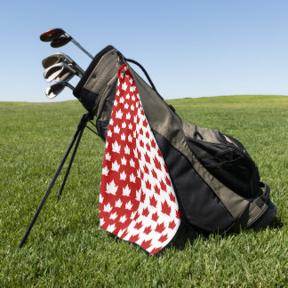 Canada Golf Towel Canada Maple Leaf Towels