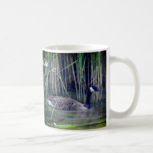Canada Goose 2 Nature Personalized Coffee Mug