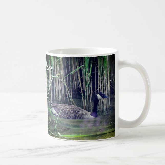 Canada Goose 2 Nature Personalized Coffee Mug (Right)