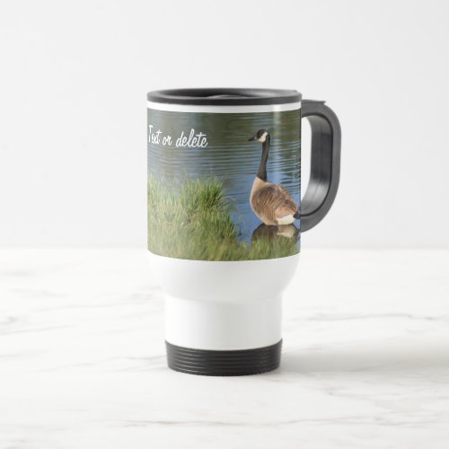 Canada Goose Animal Art Personalized  Travel Mug