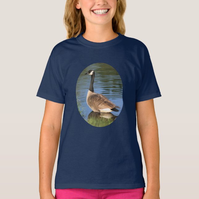 Canada Goose Animal Art    T-Shirt (Front)