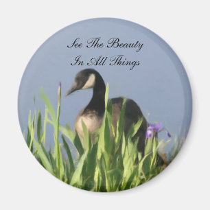 Canada Goose Beauty Inspirational Magnet