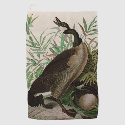Canada Goose Birds of America Audubon Print Golf Towel