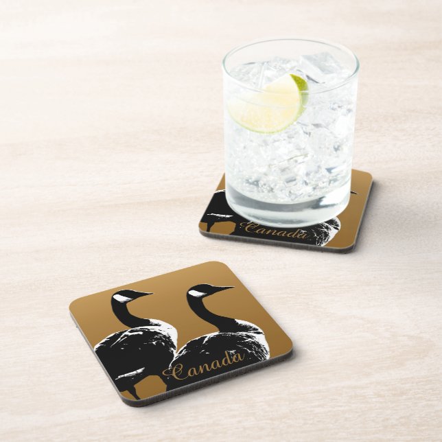 Canada Goose Coaster Custom Canada Coasters (Right Side)