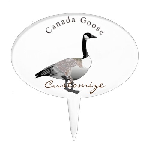 Canada Goose Gander Thunder_Cove Cake Topper