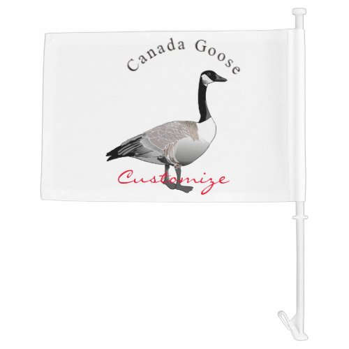 Canada Goose Gander Thunder_Cove Car Flag