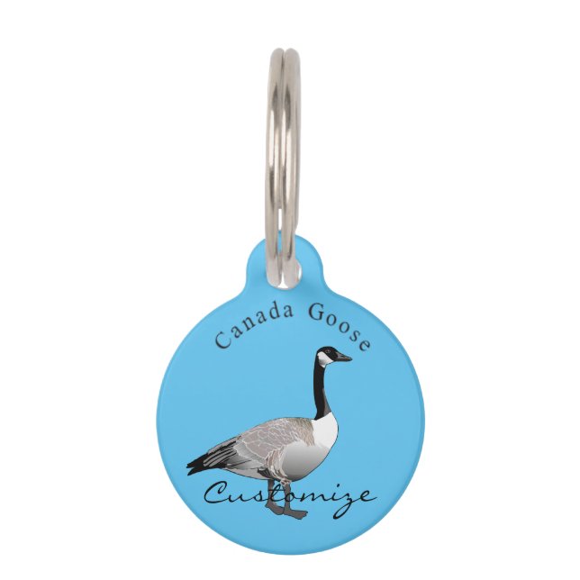 Canada Goose Gander Thunder_Cove Pet ID Tag (Back)