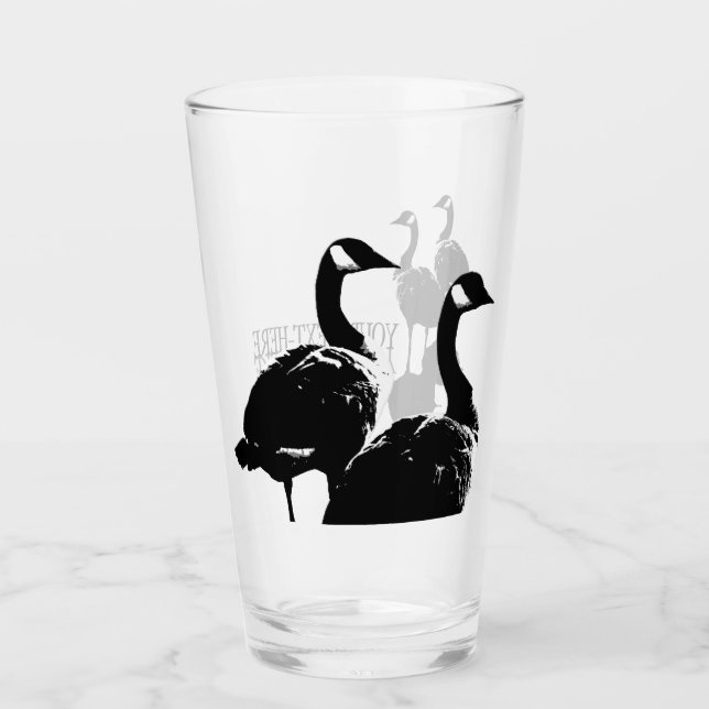 Canada Goose Glasses Personalized Canada Gifts (Front)