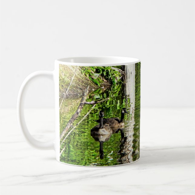 (Canada) Goose Green Coffee Mug (Left)