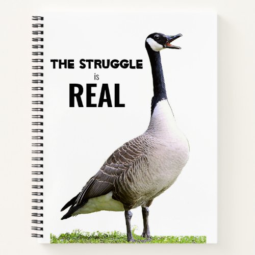 Canada Goose Honking Notebook