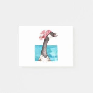 Canada Goose in a Toque Post-it Notes