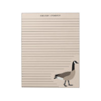Canada Goose Lined Writing Paper Stationery