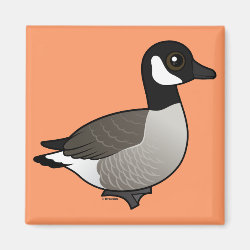 Cute Canada Goose Square Magnet