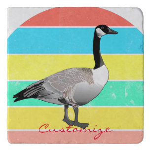 Canada Goose Multi-color Sun Thunder_Cove Ceramic  Trivet