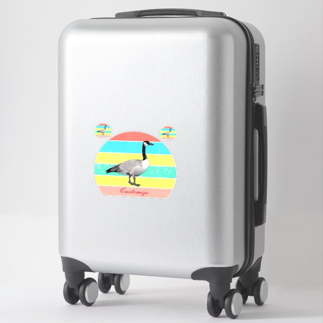 Canada Goose Multi-color Sun Thunder_Cove Sticker (Suitcase)