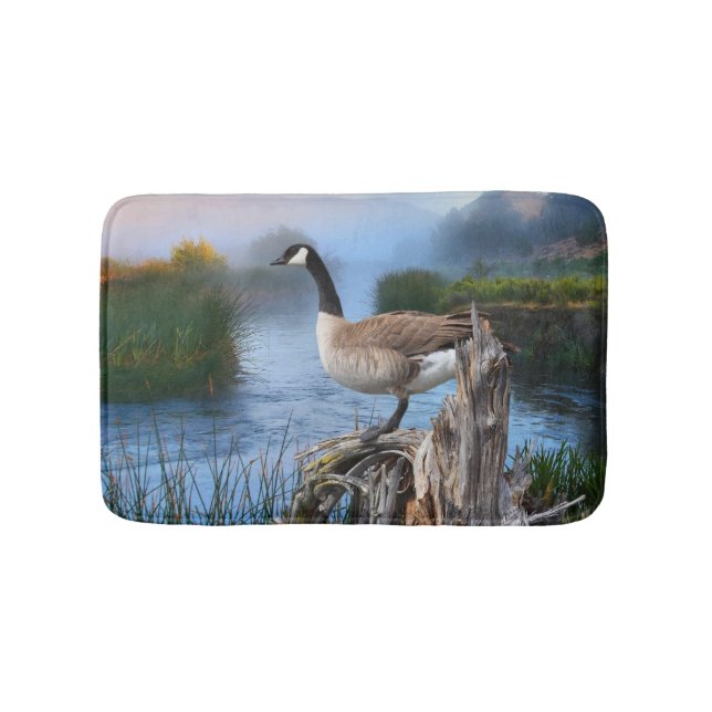 CANADA GOOSE ON THE SHASTA BATHROOM MAT (Front)