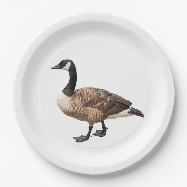 Canada Goose Paper Plates (Front)