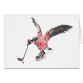 Canada Goose Playing Hockey (Front Horizontal)