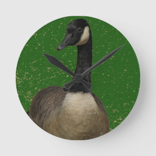 Canada Goose Round Clock