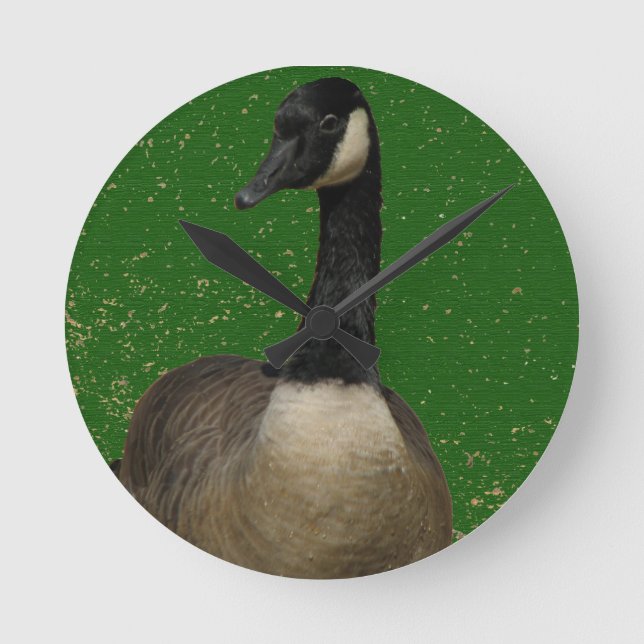 Canada Goose Round Clock (Front)