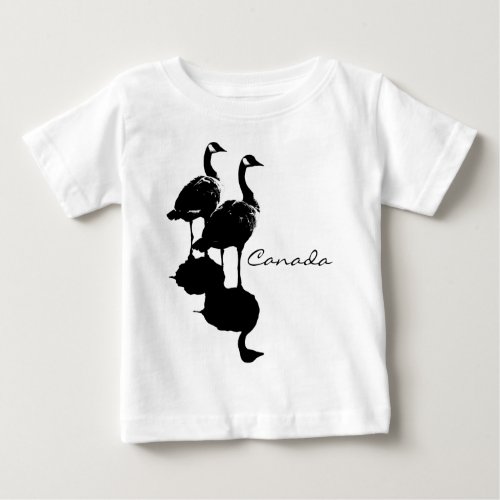 Canada Goose Souvenir Baby T_shirts  Goose Gifts