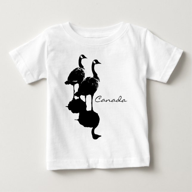 Canada Goose Souvenir Baby T-shirts & Goose Gifts (Front)