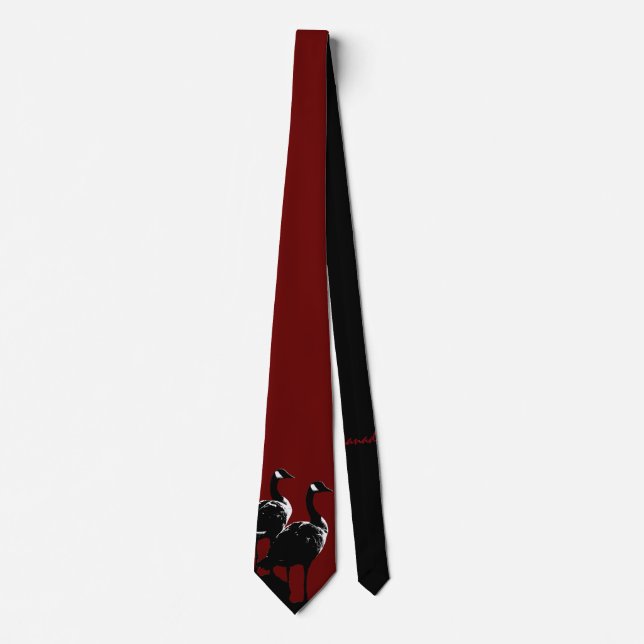 Canada Goose Souvenir Ties Canada Geese Neckties (Front)