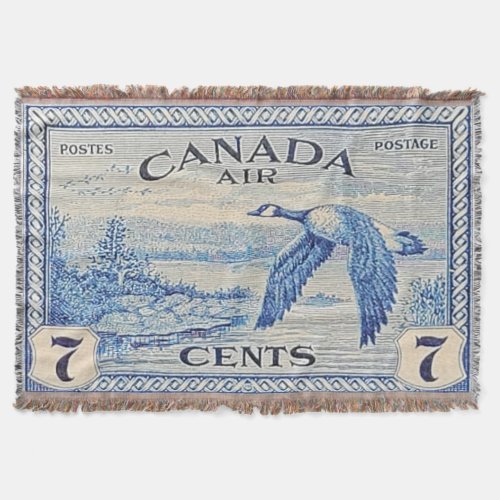 Canada Goose Throw Blanket