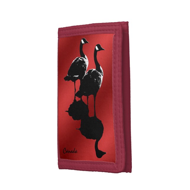 Canada Goose Wallet Personalized Geese Wallets (Side)