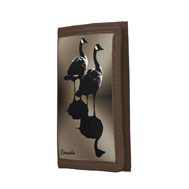 Canada Goose Wallet Personalized Geese Wallets (Side)