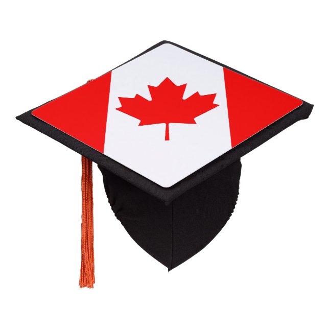 Canada Graduation Cap Topper (Angled)
