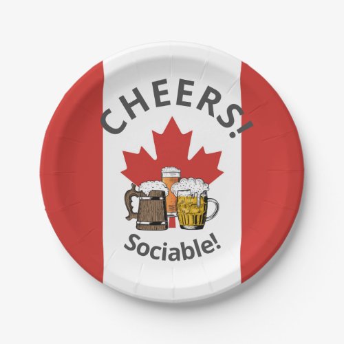 CANADA Great Canadian Beer Paper Plates