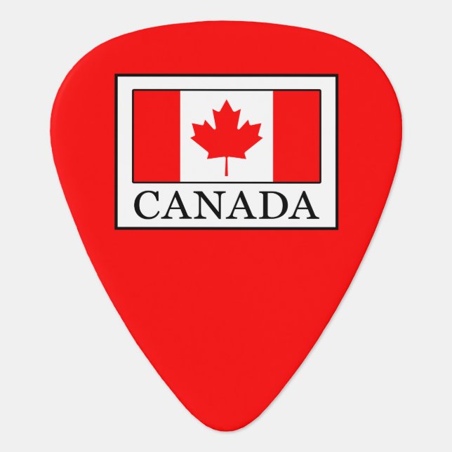Canada Guitar Pick (Front)