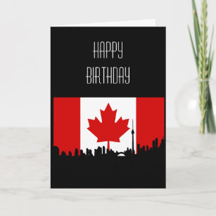 Canada Happy Birthday Card