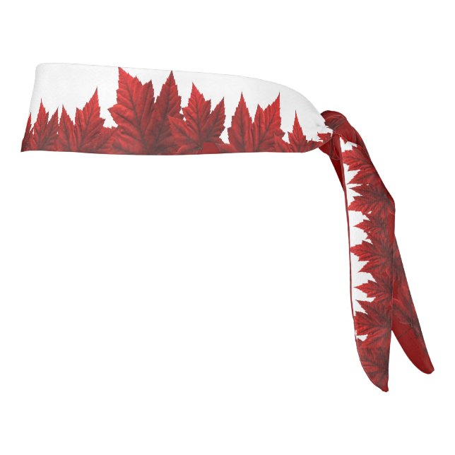 Canada Headbands Canada Maple Leaf Head Bands (Rotate 90)